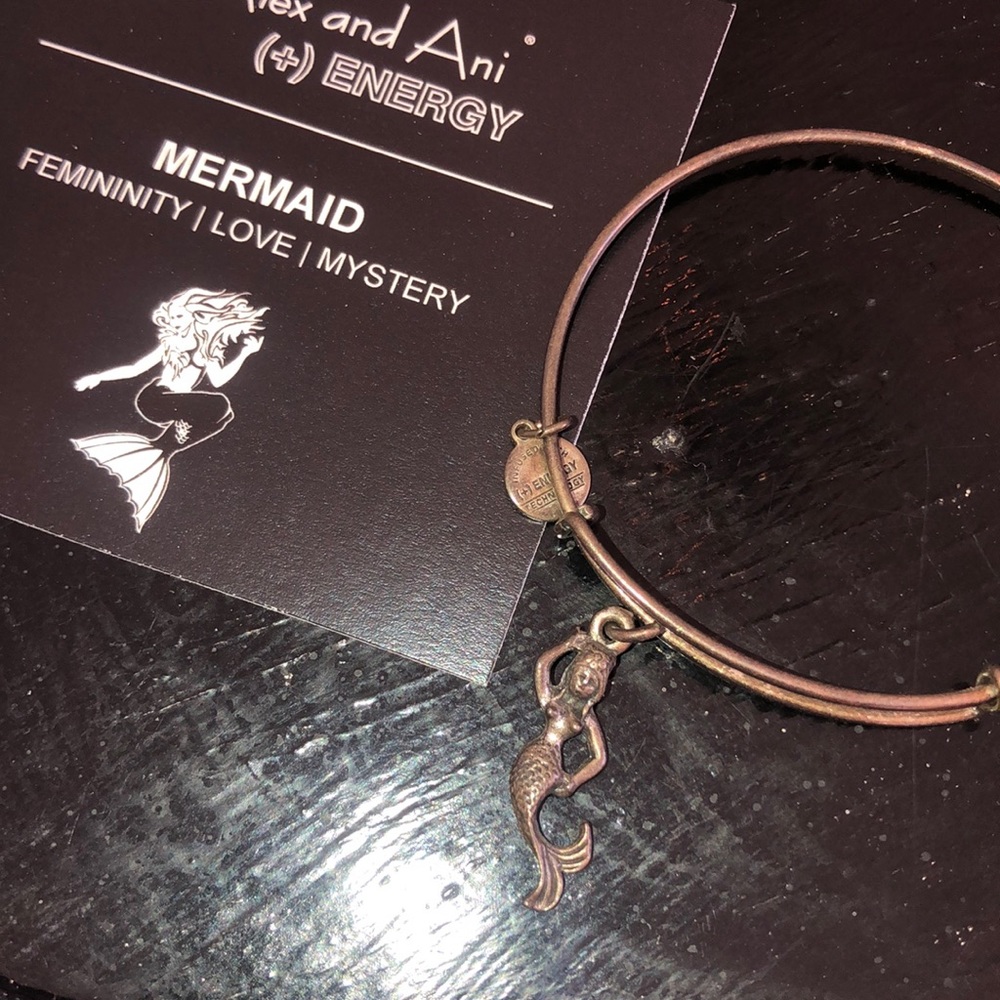 Mermaid Alex & Ani Bracelet with Card